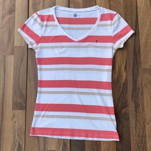 Tommy Hilfiger Cotton v neck soft tee